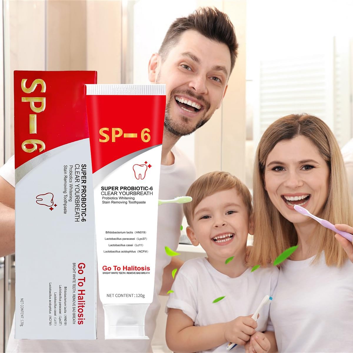 SP-6 Ultra Whitening Toothpaste (Original) - FREE Shipping