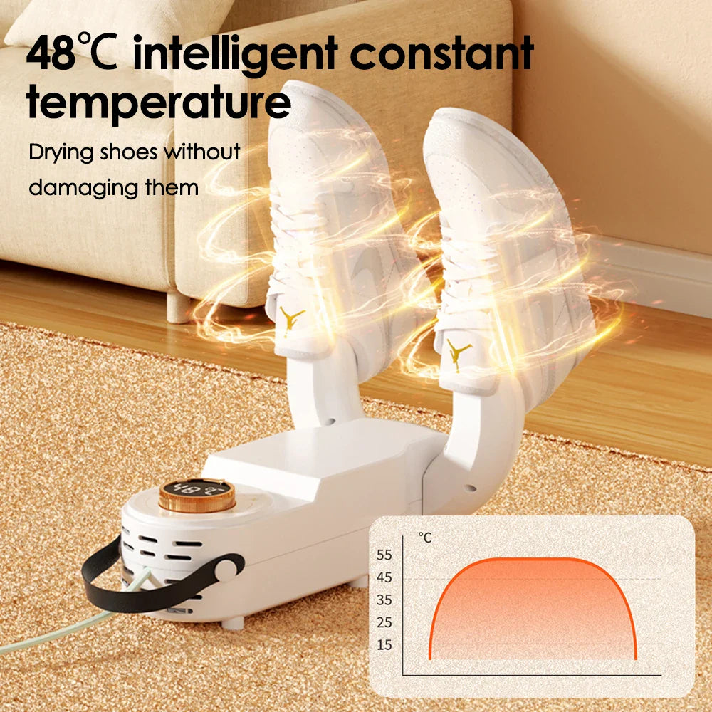 High Quality Foldable Smart Shoe Dryer – Dries fast, removes bad smells, and keeps your shoes fresh and clean.  (FREE SHIPPING TODAY!)