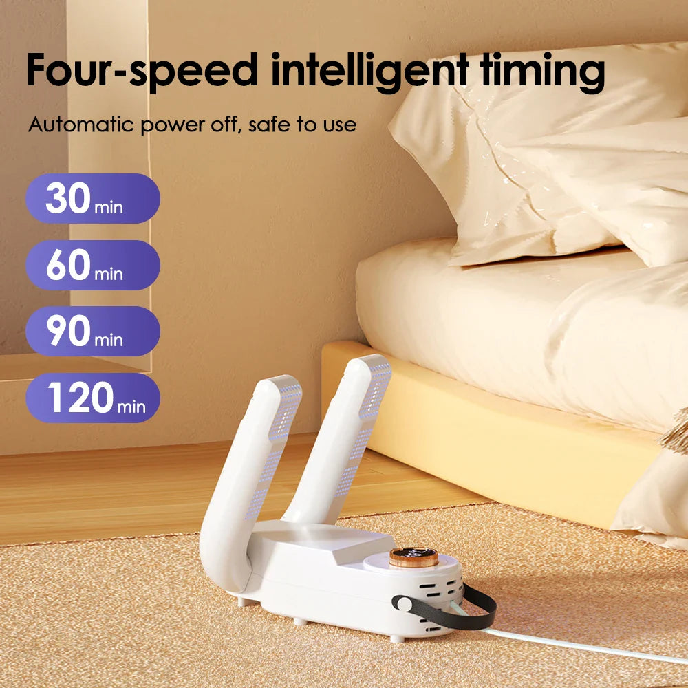 High Quality Foldable Smart Shoe Dryer – Dries fast, removes bad smells, and keeps your shoes fresh and clean.  (FREE SHIPPING TODAY!)