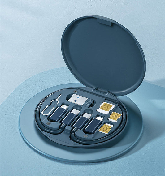 Best Multi-Function Charging Cable Storage Box (High Quality) Заказывайте с уверенностью