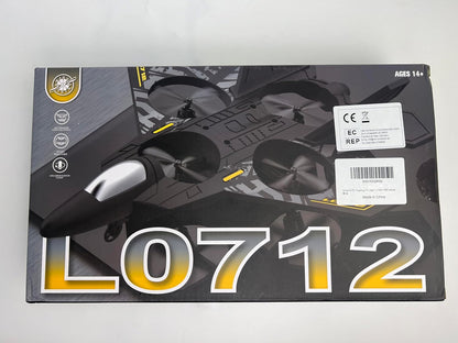 L0712 RC Stunt Airplane with LED Lights & Hover Mode – FREE UAE Shipping | Quality Guaranteed