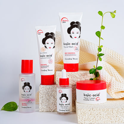 GuanJing - Kojic Acid Skin Care Set (ORIGINAL) - UAE Free Shipping