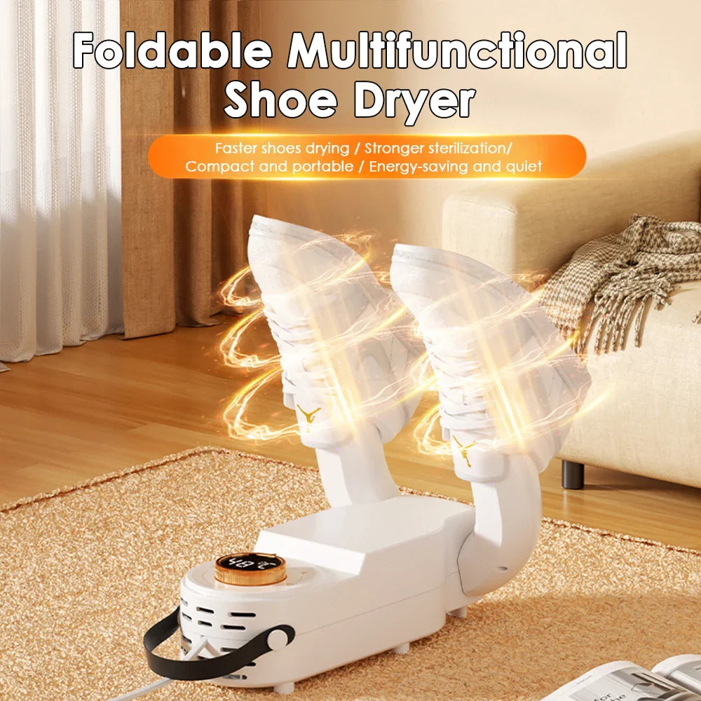 High Quality Foldable Smart Shoe Dryer – Dries fast, removes bad smells, and keeps your shoes fresh and clean.  (FREE SHIPPING TODAY!)